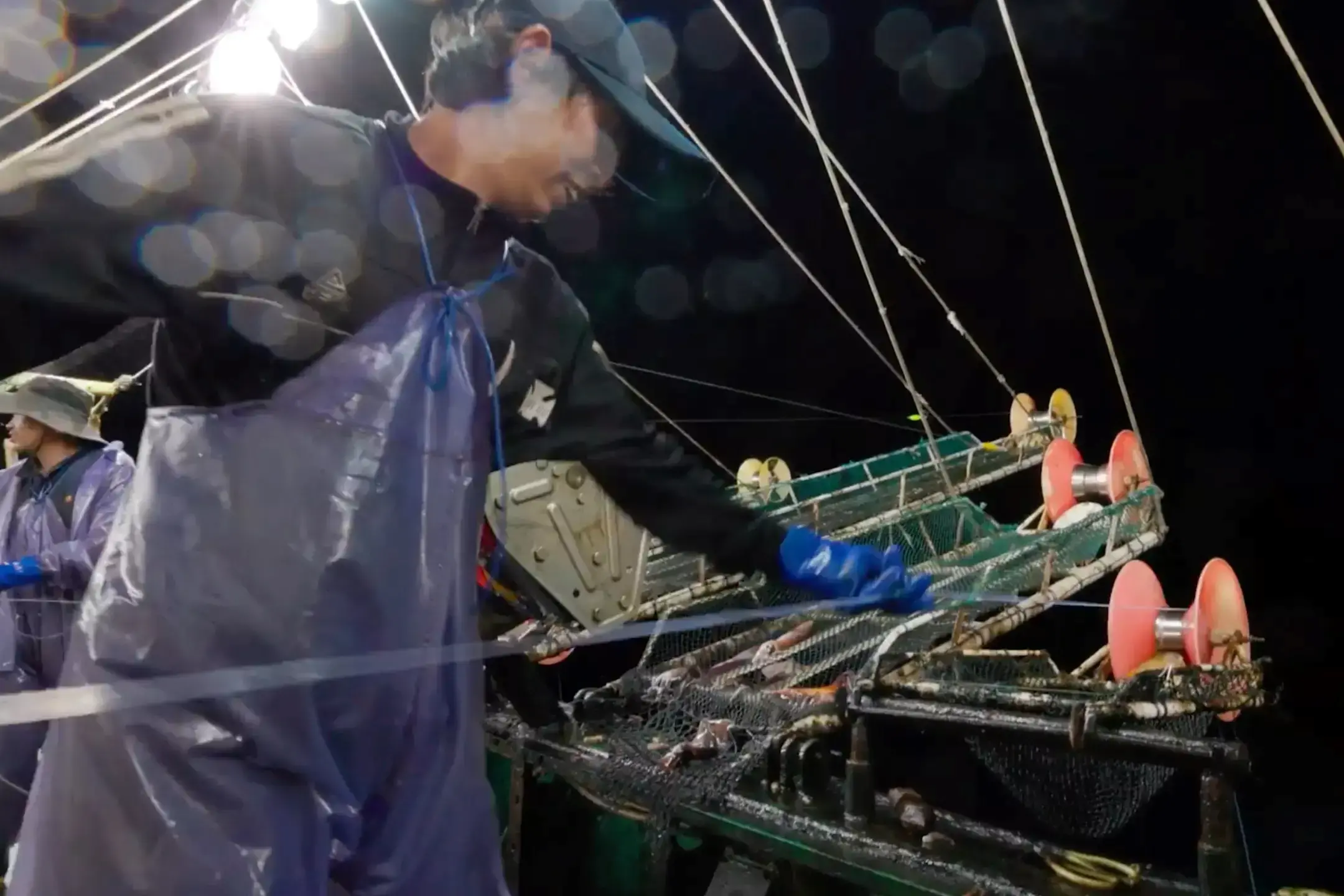 Trapped on Chinese Squid-Fishing Ships, Crews Face Beatings
